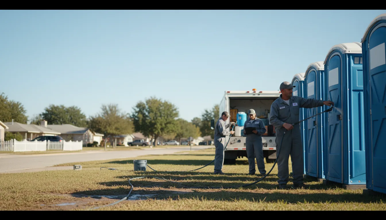 Long-Term Portable Toilet Rental in Cushman, AR near me